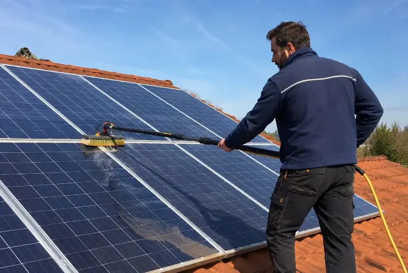 Nettoyage et entretien de panneaux solaires à Bérat