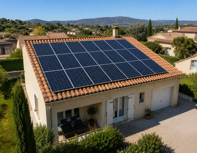 Prime à l'autoconsommation panneaux solaires Bérat — aide financière de l'État